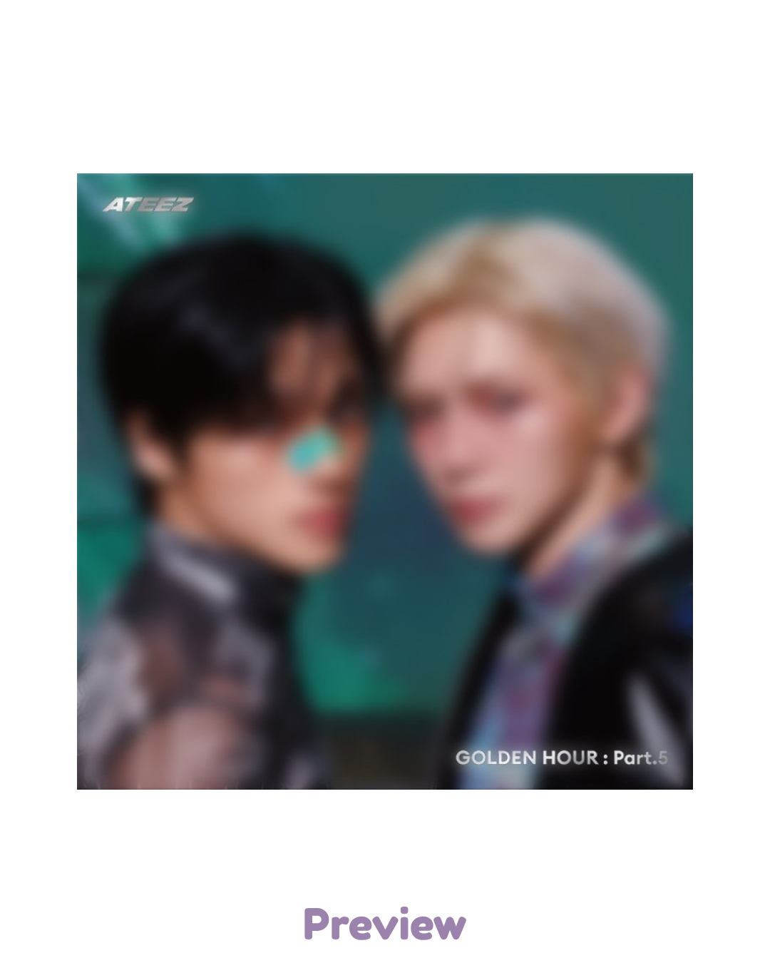 Sealed Unit Digipack choose version Golden Hour part 5 ATEEZ