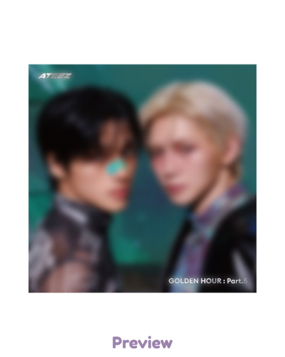 Sealed Unit Digipack choose version Golden Hour part 5 ATEEZ