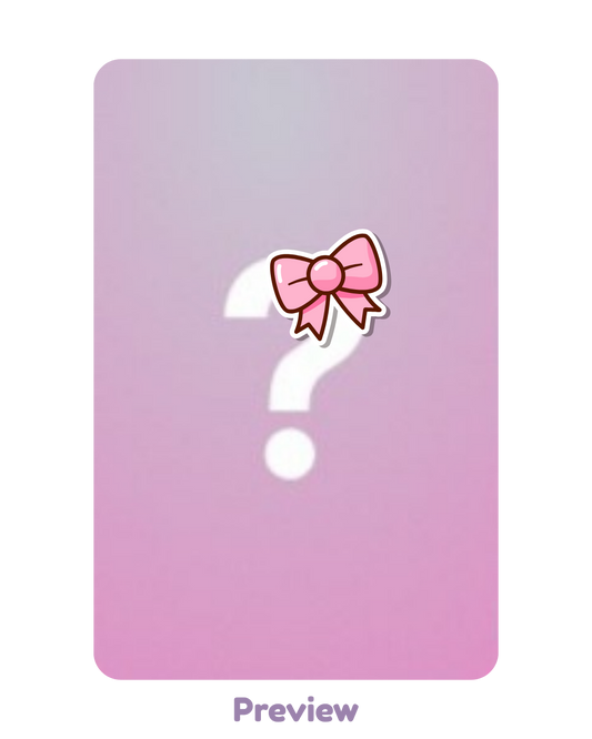 Jongho DearMyMuse 2.0 Mini Ribbon Sticker ver. Fansign Benefit Golden Hour part 5