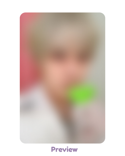 Yunho KQ 1.0 Heart ver. POB Pink LP Golden Hour part 5 ATEEZ