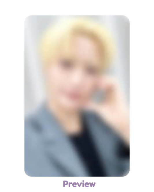 Seonghwa Whosfan 1.0 Cheek Heart ver. POB Golden Hour part 5 ATEEZ