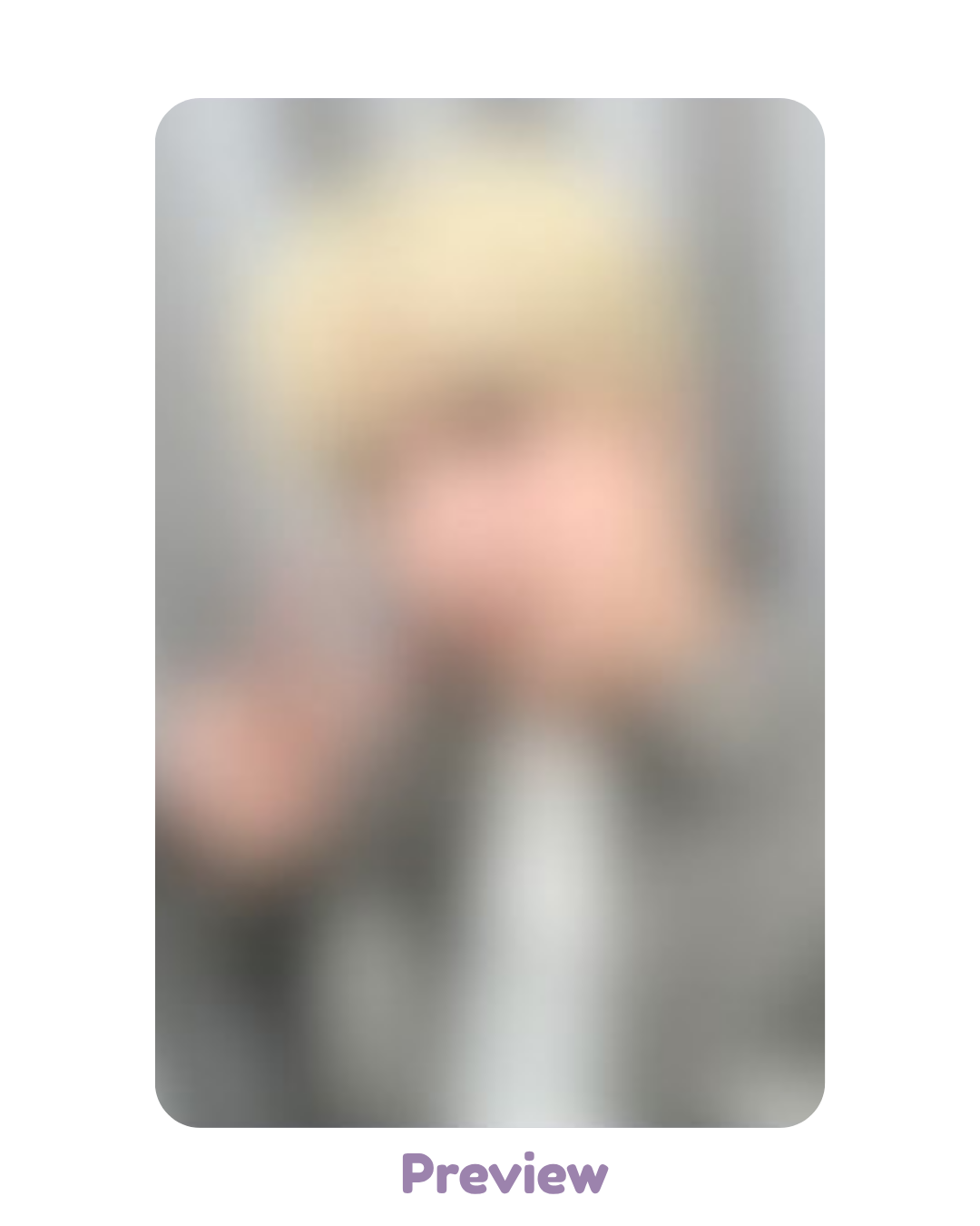 Yunho K-Playground 1.0 Selfie ver. Fansign Benefit Golden Hour part 5 ATEEZ