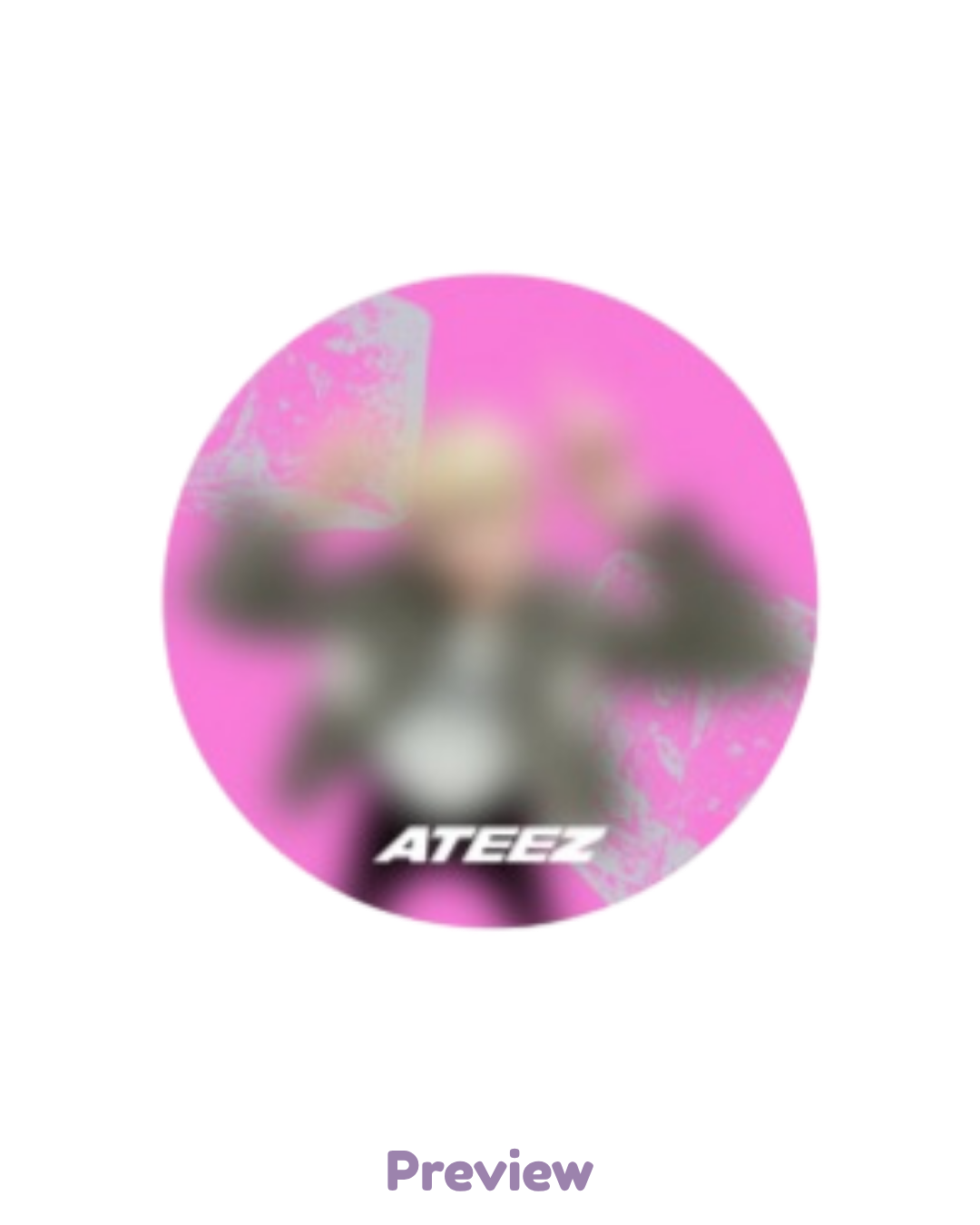 Yunho Apple Music/Offik Cafe Event 1.2 Coaster ver. Golden Hour part 5 ATEEZ