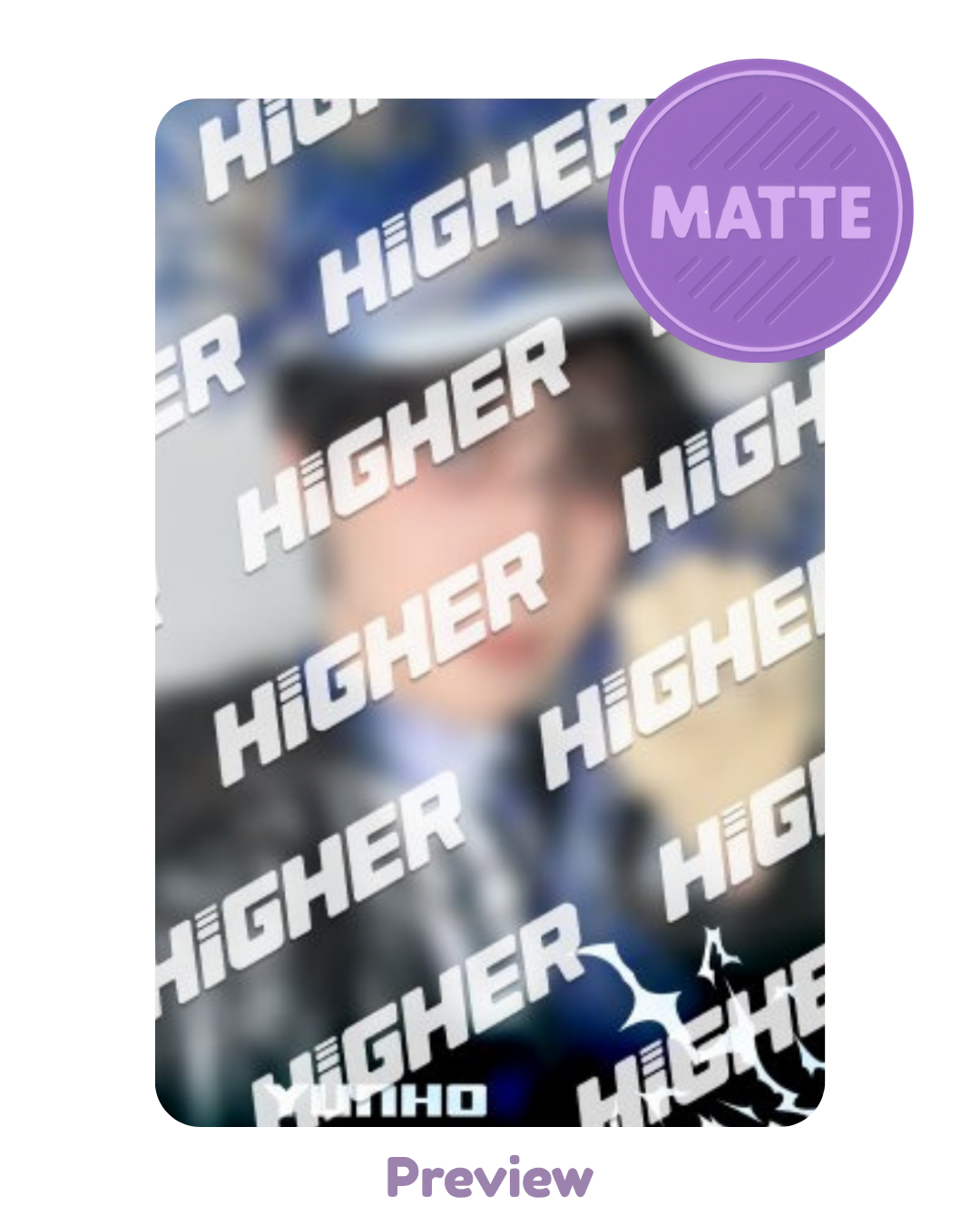 Yunho Higher Timepiece 1.0 Comeback Selfie ver. Matte Golden Hour part 5 ATEEZ