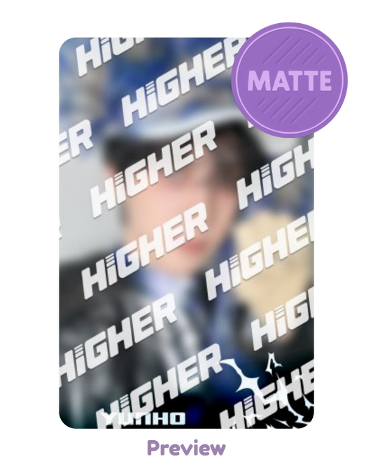 Yunho Higher Timepiece 1.0 Comeback Selfie ver. Matte Golden Hour part 5 ATEEZ