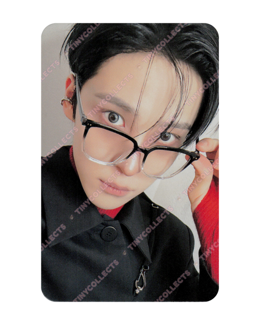 Yunho Dear My Muse 1.1 Horn Rim Glasses ver. POB Golden Hour part 5 ATEEZ