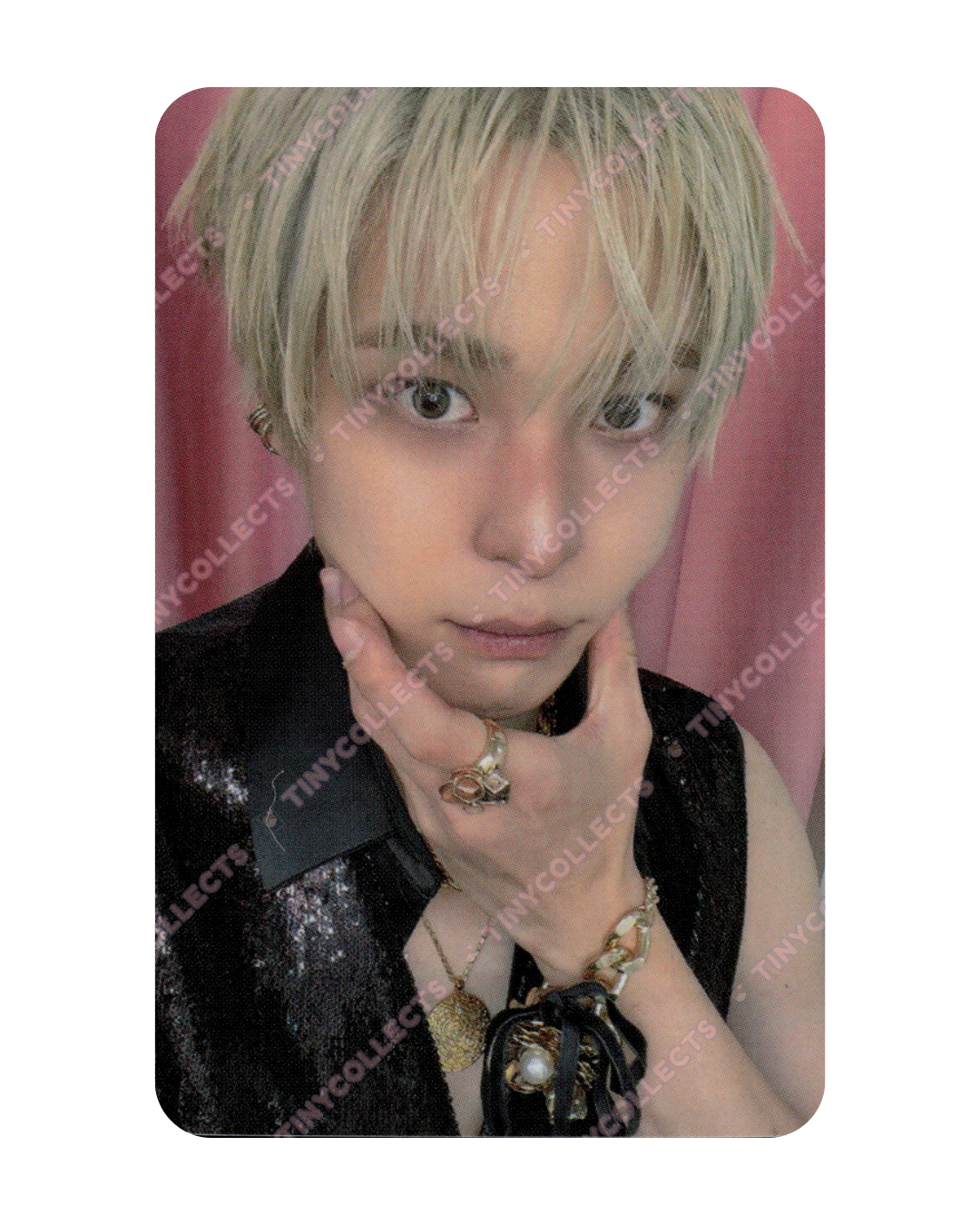 Yunho JJMuze 1.0 Cheek Squish ver. Fansign Benefit Golden Hour part 5 ATEEZ