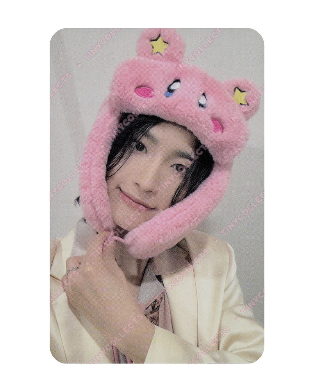 Seonghwa Fromm 3.0 Care Bear/Kirby Hat ver. fansign benefit Golden Hour part 1 ATEEZ
