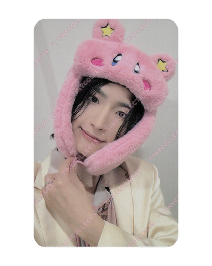 Seonghwa Fromm 3.0 Care Bear/Kirby Hat ver. fansign benefit Golden Hour part 1 ATEEZ