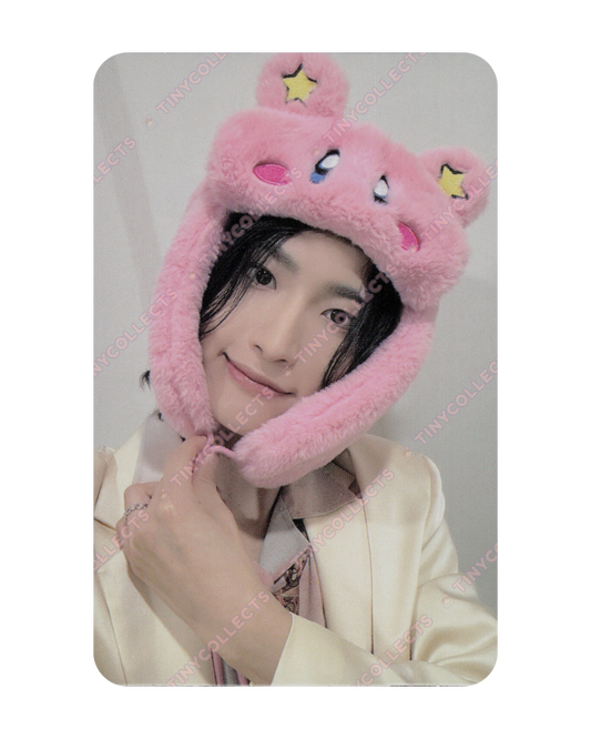 Seonghwa Fromm 3.0 Care Bear/Kirby Hat ver. fansign benefit Golden Hour part 1 ATEEZ