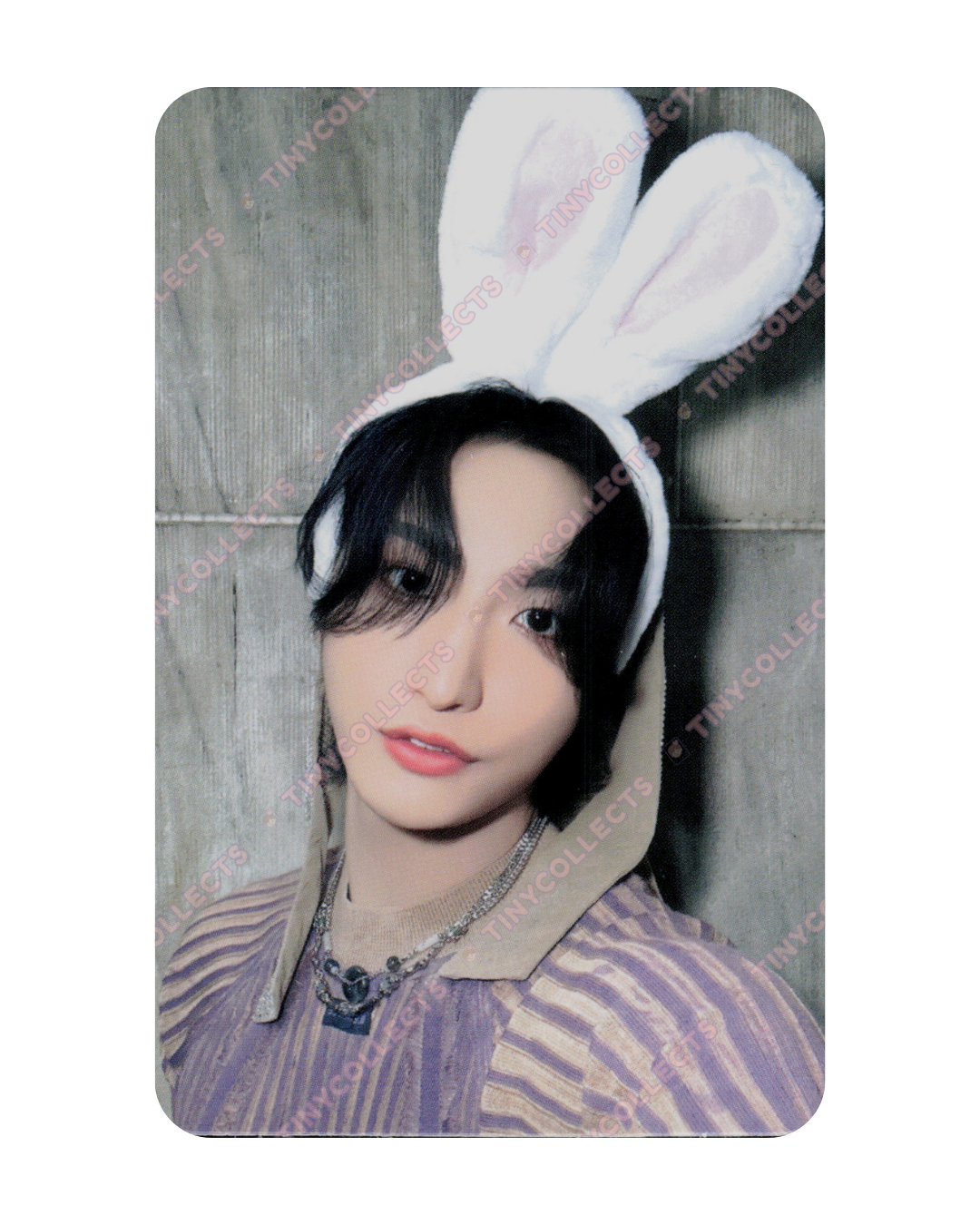 Seonghwa Makestar 3.0 Bunny Ears Headband ver. fansign benefit Golden Hour Part 1 ATEEZ