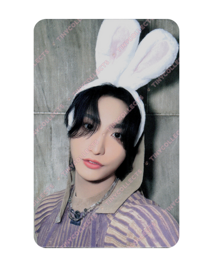 Seonghwa Makestar 3.0 Bunny Ears Headband ver. fansign benefit Golden Hour Part 1 ATEEZ