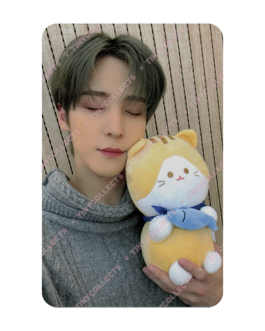 Yunho Soundwave 4.1 Cat Friend ver. fansign benefit Golden Hour part 2 ATEEZ
