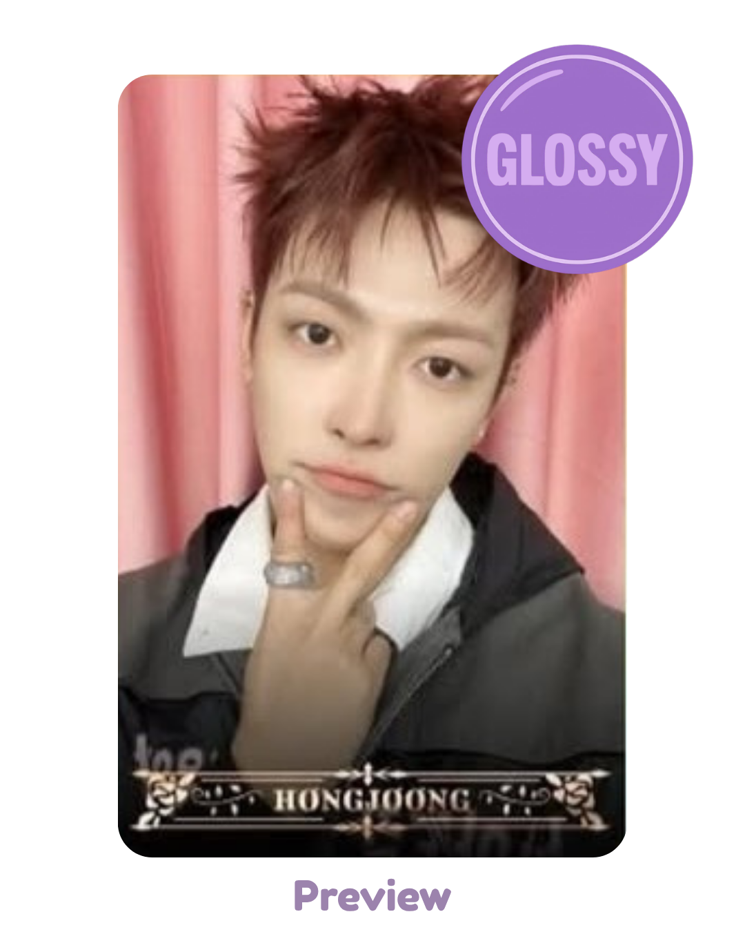 Hongjoong Higher Timepiece 7.0 MV Behind ver. Glossy Golden Hour part 5 ATEEZ