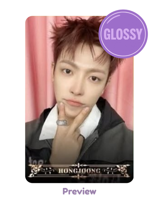 Hongjoong Higher Timepiece 7.0 MV Behind ver. Glossy Golden Hour part 5 ATEEZ