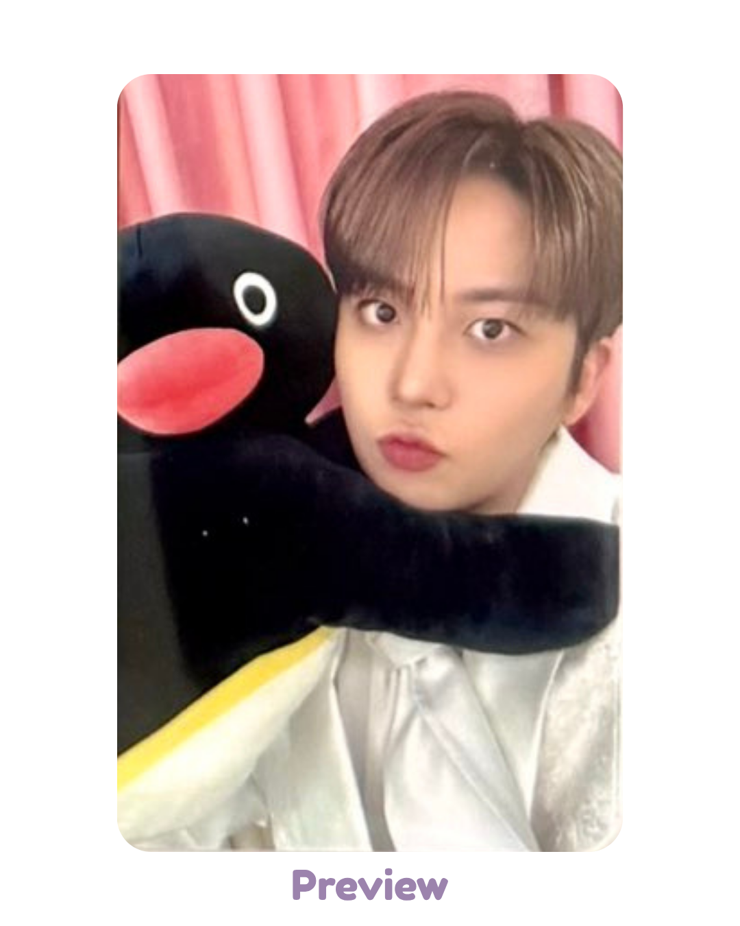 Jongho Soundwave Lucky Draw 1.2 Penguin Friend ver. Pop-up Golden Hour part 5 ATEEZ