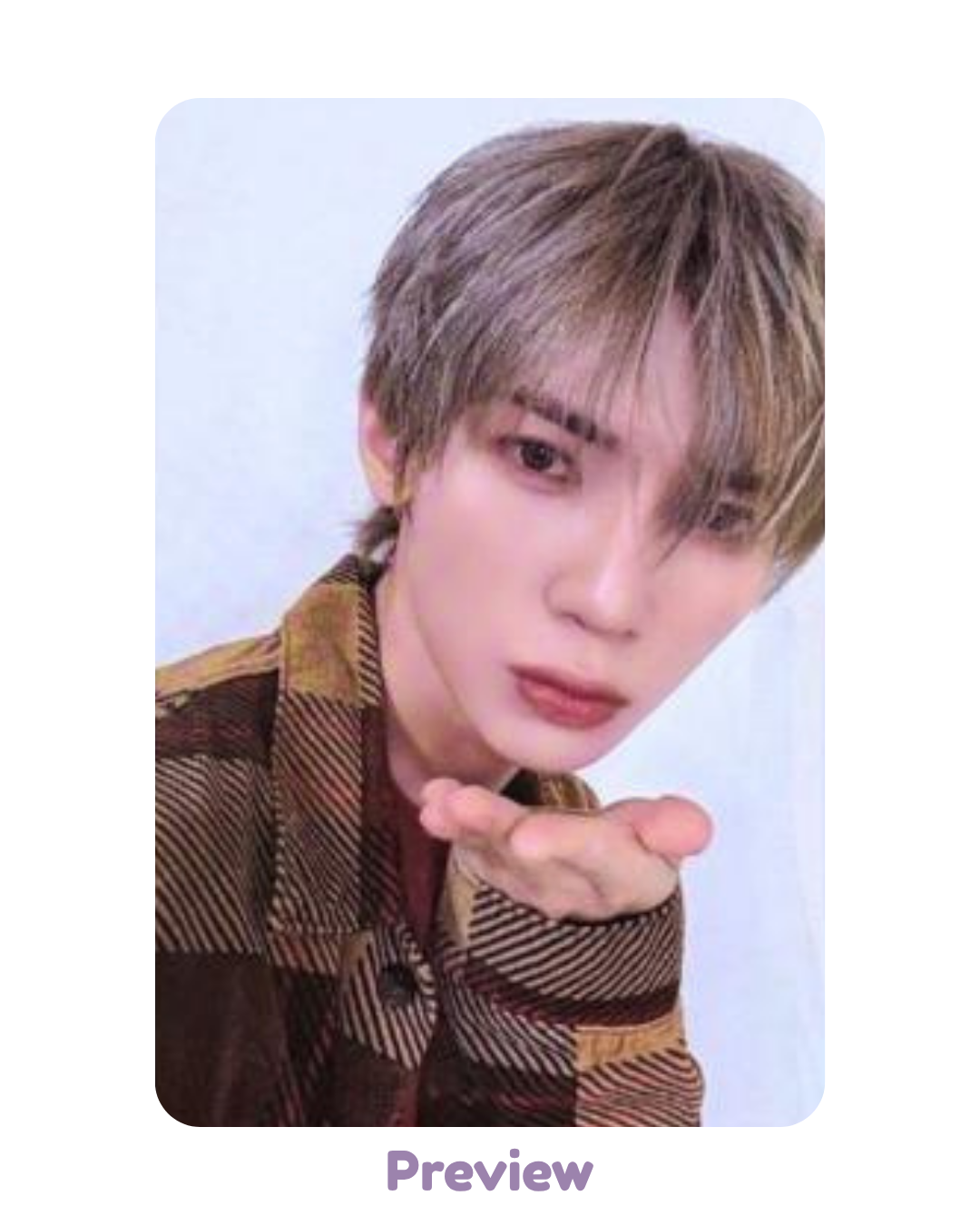 Yeosang 8IRTHDAY pop-up Admission Benefit 8th Anniversary ATEEZ