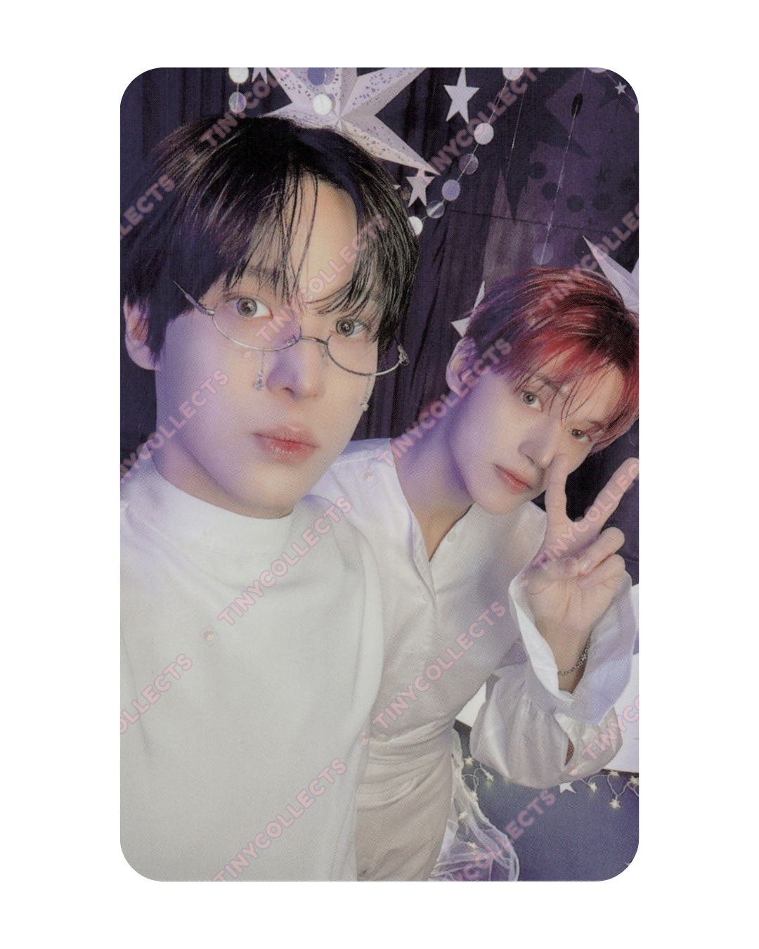 Yunho Wooyoung unit Trading Card 7 Aniteez in Deja Vu ATEEZ