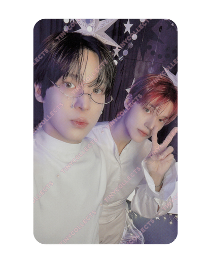 Yunho Wooyoung unit Trading Card 7 Aniteez in Deja Vu ATEEZ