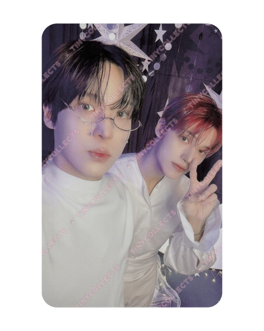 Yunho Wooyoung unit Trading Card 7 Aniteez in Deja Vu ATEEZ
