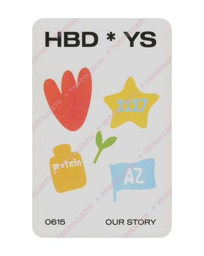 Yeosang Our Story 2022 HBD Merch incl. ATEEZ