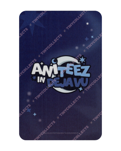 Yunho Wooyoung unit Trading Card 6 Aniteez in Deja Vu ATEEZ