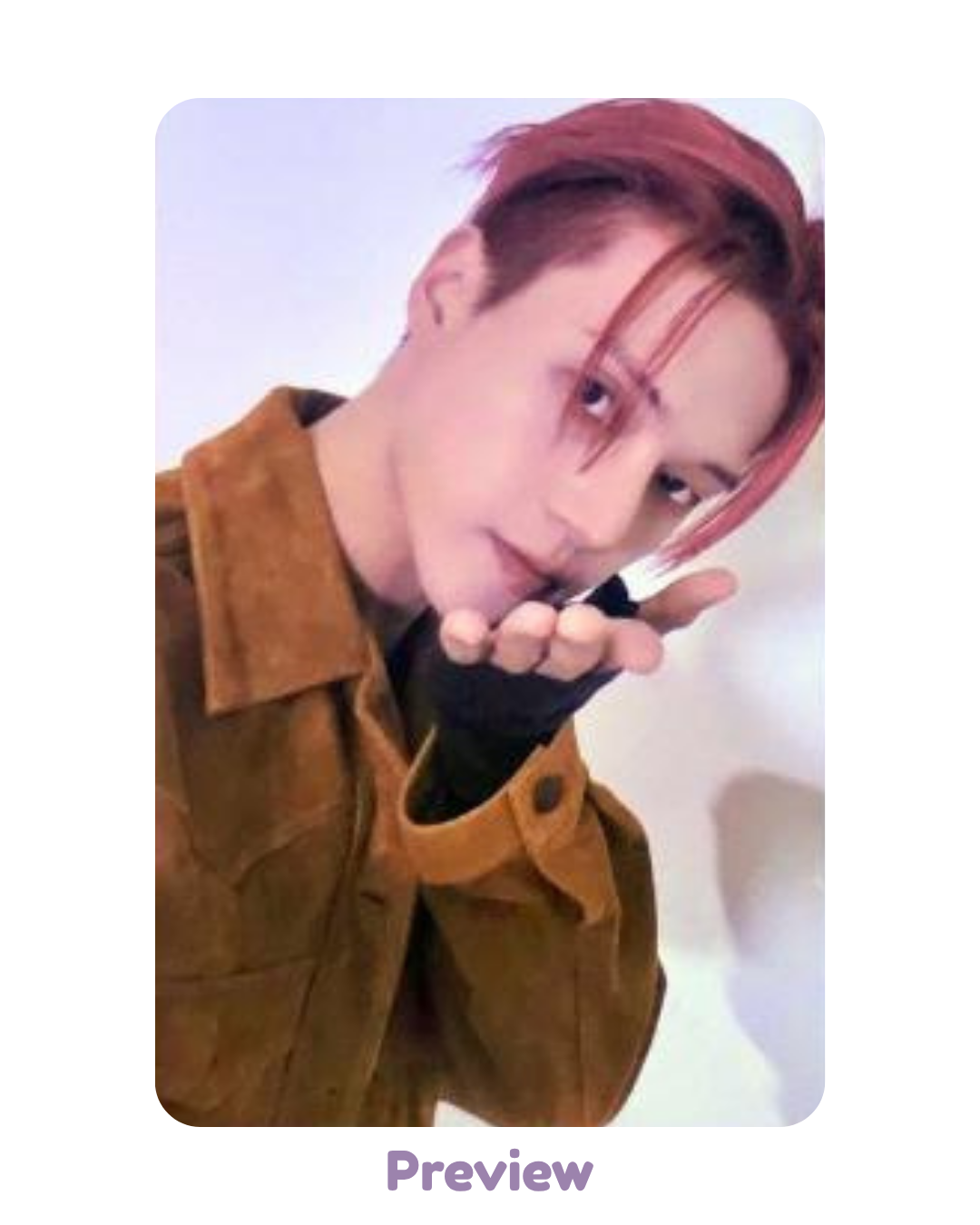 Wooyoung 8IRTHDAY pop-up Admission Benefit 8th Anniversary ATEEZ