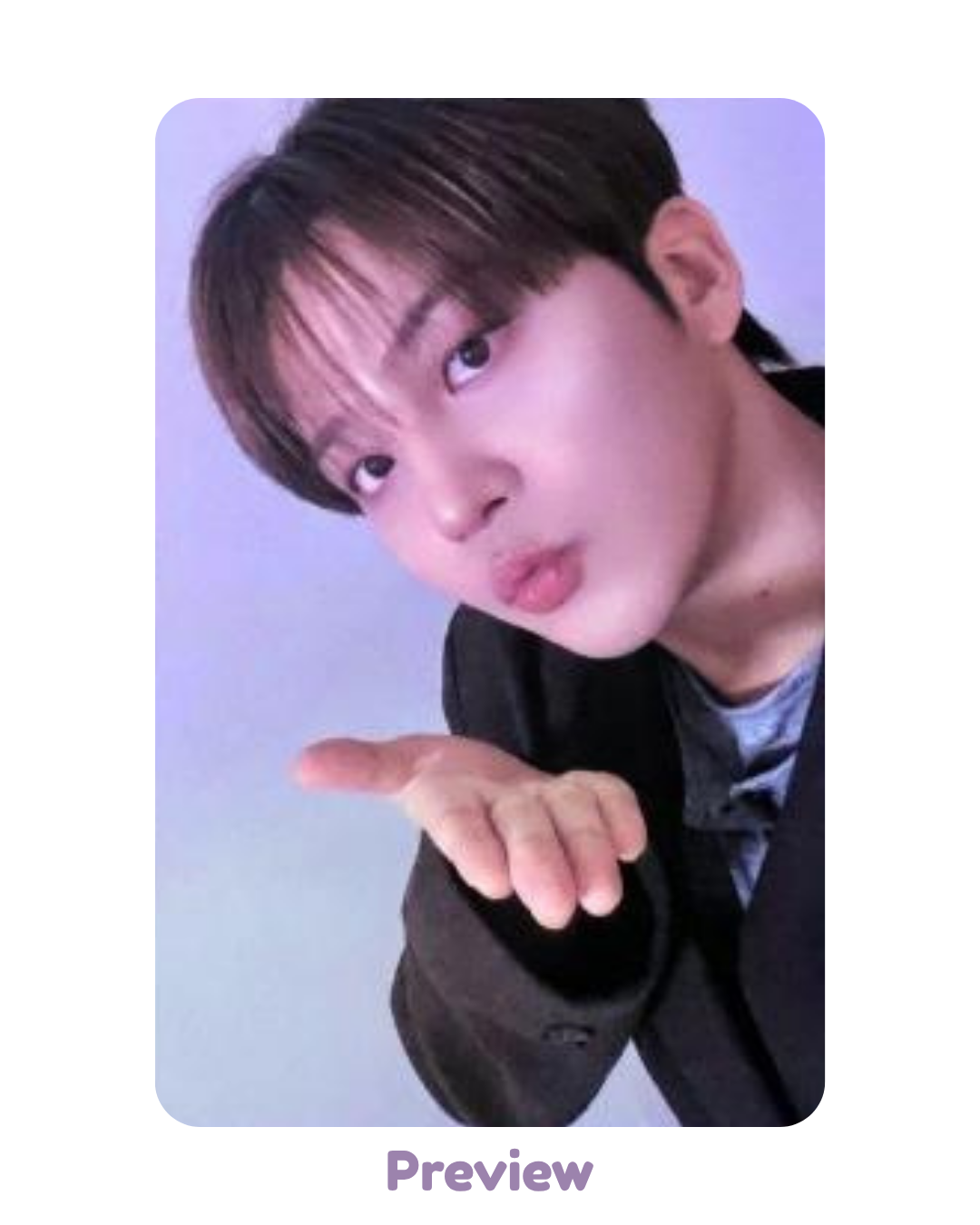 Jongho 8IRTHDAY pop-up Admission Benefit 8th Anniversary ATEEZ