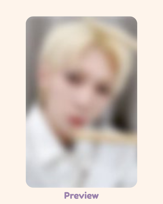 Yeosang Dear My Muse 2.0 Eat You in 1 Bite ver. fansign benefit Golden Hour part 4 ATEEZ