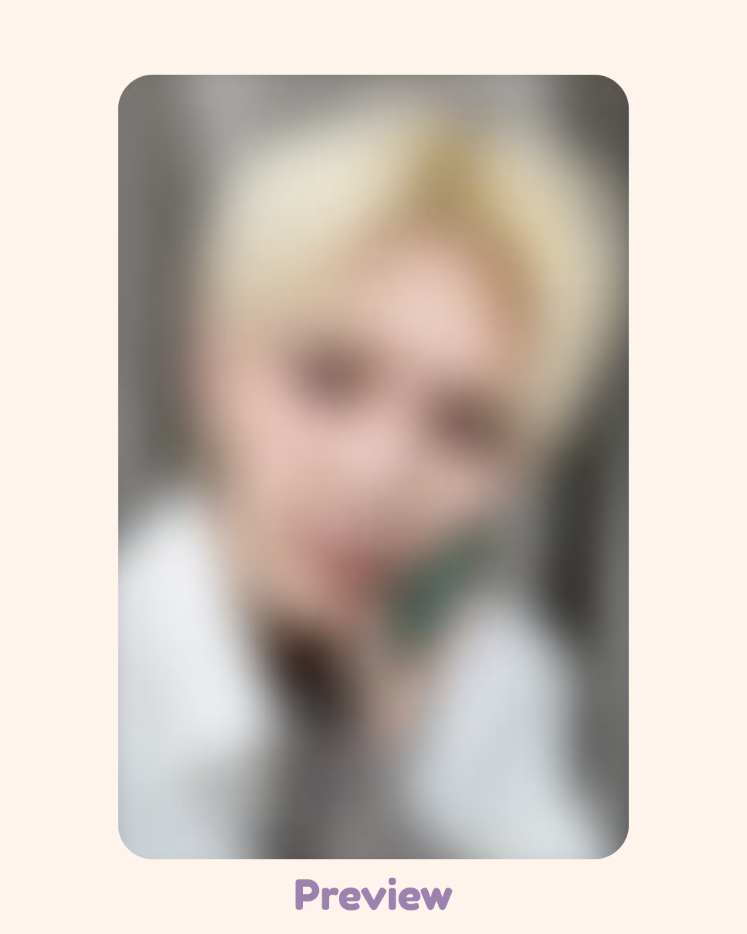 Yeosang Dear My Muse Lucky Draw 1.2 It's Hot! ver. Golden Hour part 4 ATEEZ
