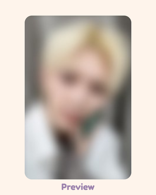 Yeosang Dear My Muse Lucky Draw 1.2 It's Hot! ver. Golden Hour part 4 ATEEZ