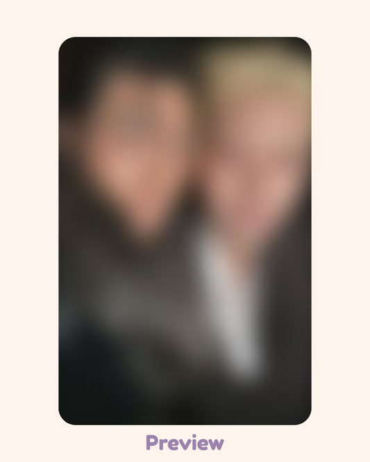 Yeosang San Dear My Muse Lucky Draw 1.3 Unit ver. Golden Hour part 4 ATEEZ