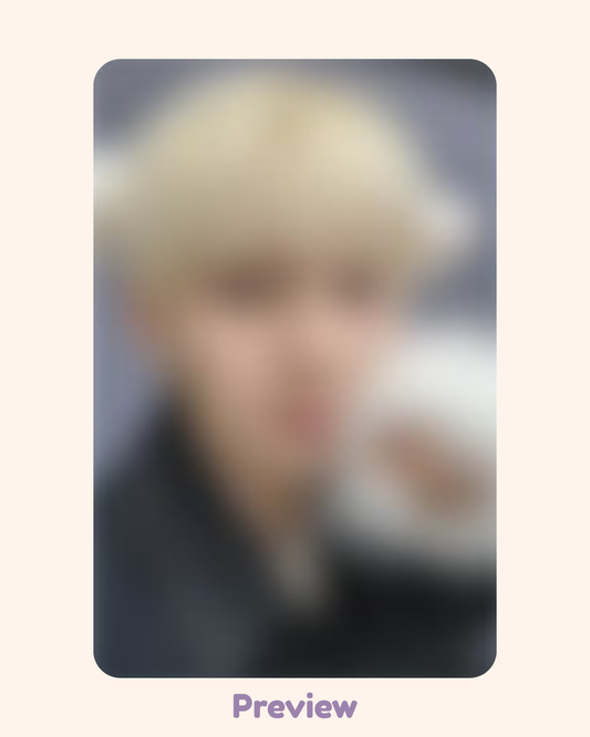 Yeosang Makestar 6.1 Fluffyteez ver. fansign benefit Golden Hour part 4 ATEEZ