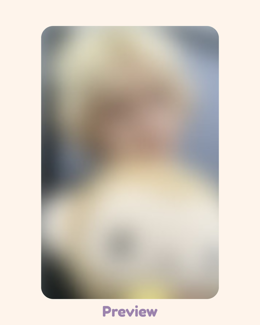 Yeosang Fromm 4.0 Monkey ver. fansign benefit Golden Hour part 4 ATEEZ