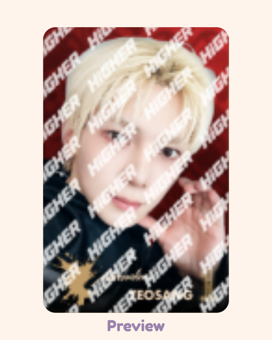 Yeosang Higher Timepiece SBS Inkigayo Win ver. Golden Hour part 4 ATEEZ