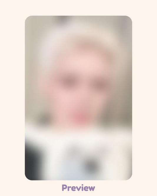 Yeosang Hellolive 3.0 Puppy ver. fansign benefit Golden Hour part 4 ATEEZ