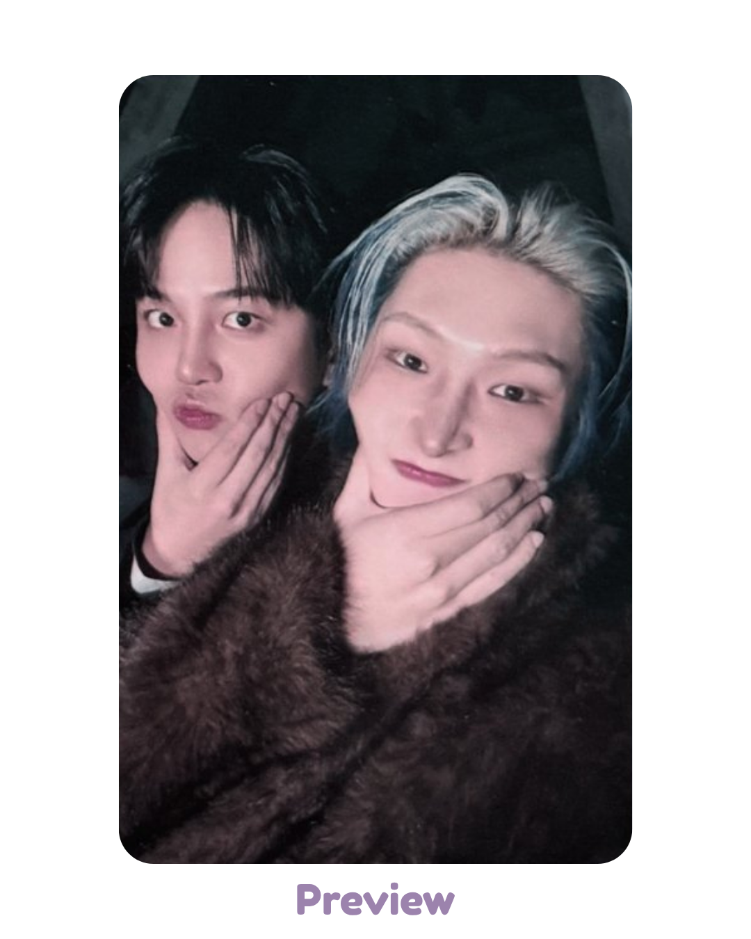 Mingi Jongho Kpop2gether Lucky Draw 1.2 Hearteez unit ver. Golden Hour part 4 ATEEZ