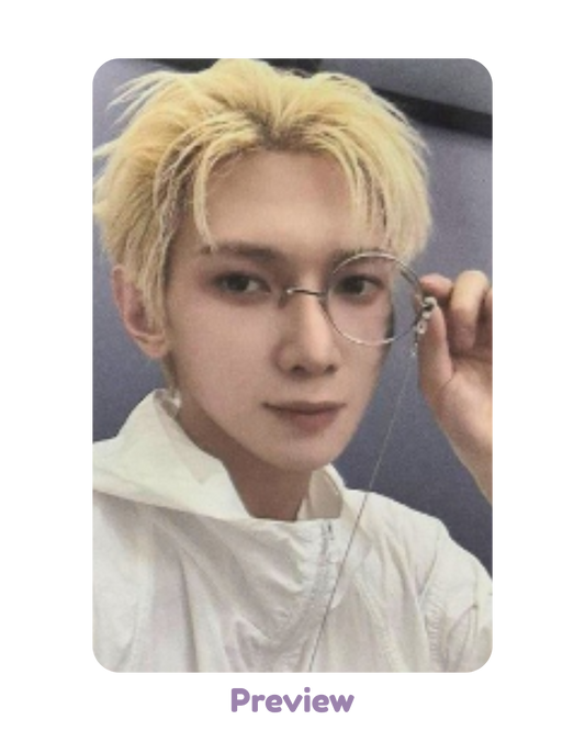 Yeosang Makestar 5.1 Coolteez ver. fansign benefit Golden Hour part 4 ATEEZ