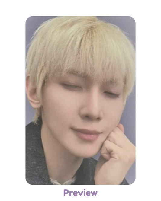 Yeosang Makestar 5.2 Cuteez ver. fansign benefit Golden Hour part 4 ATEEZ