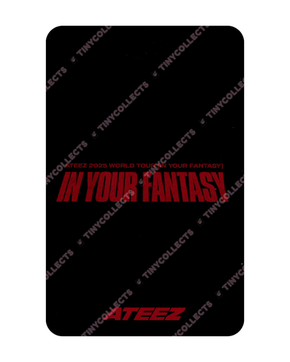 Mingi IYF Tour Japan Trading Card ver. 2 merch ATEEZ