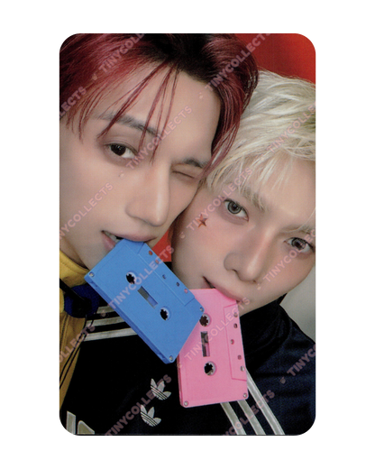 Yeosang Wooyoung unit Trading Card 6 Aniteez in Color ATEEZ