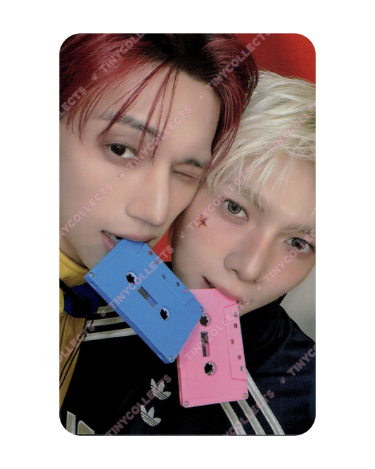 Yeosang Wooyoung unit Trading Card 6 Aniteez in Color ATEEZ