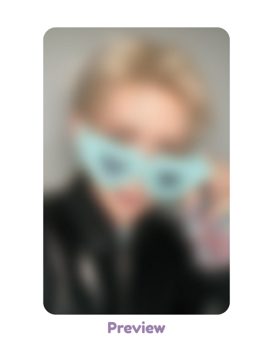 Yeosang Musicart 1.1 Blue Sunglasses ver. POB Golden Hour part 5 ATEEZ