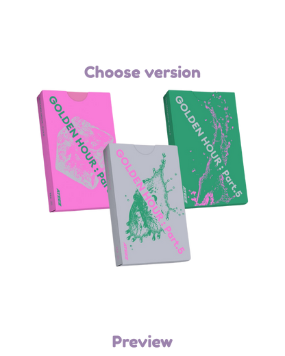 Sealed Poca album choose version Golden Hour part 5 ATEEZ