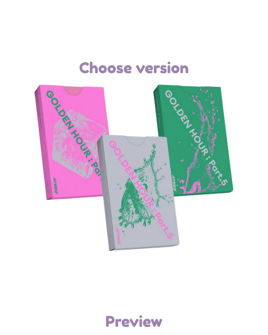 Sealed Poca album choose version Golden Hour part 5 ATEEZ
