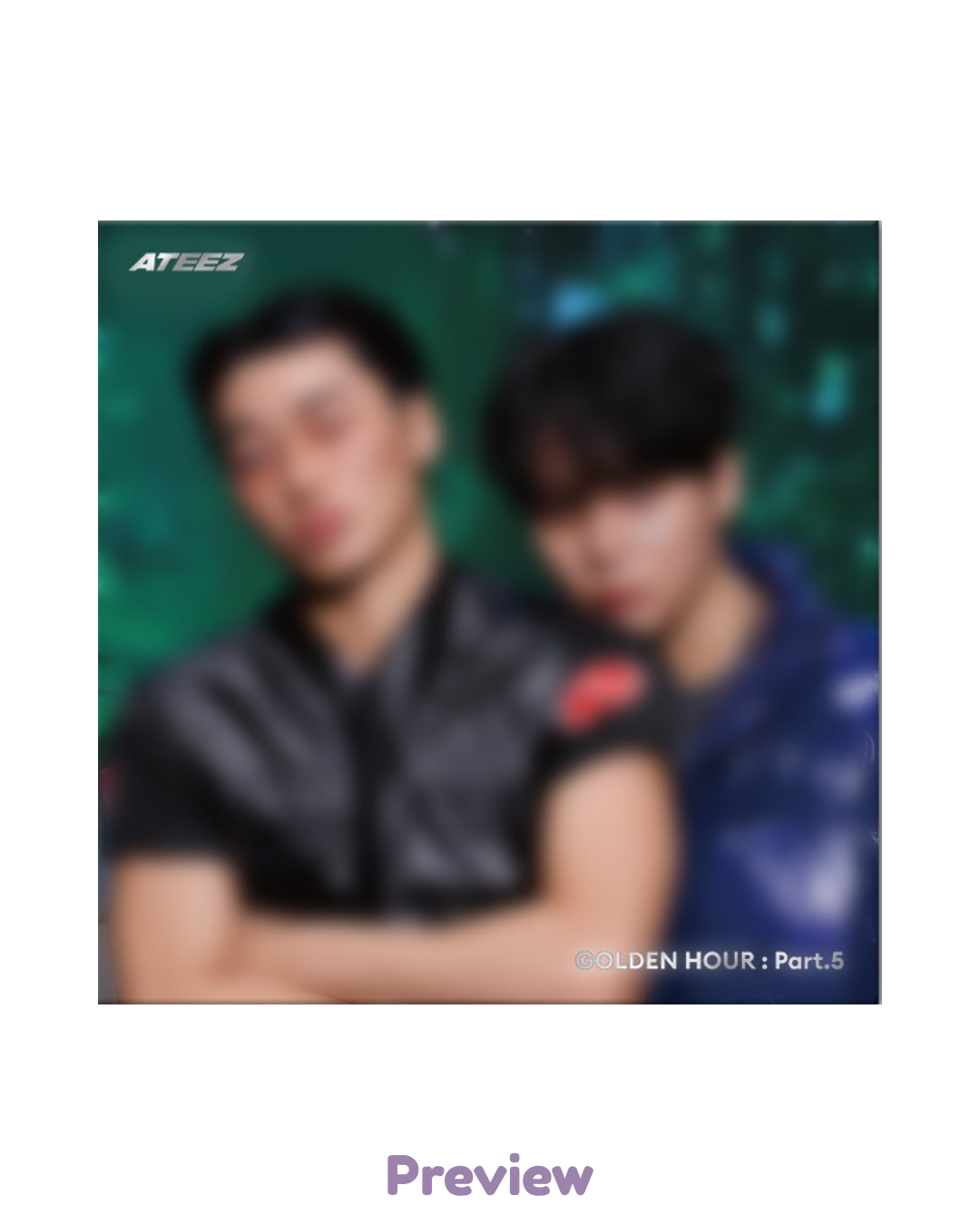 Sealed Unit Digipack choose version Golden Hour part 5 ATEEZ