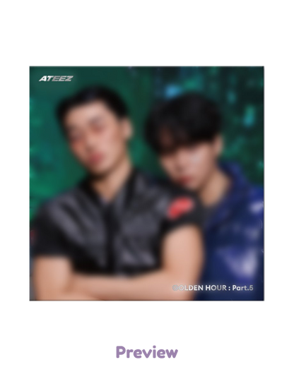Sealed Unit Digipack choose version Golden Hour part 5 ATEEZ
