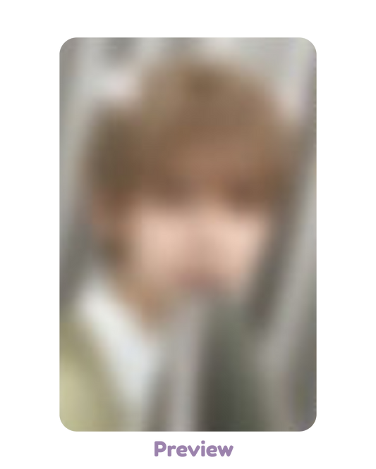 Yeosang Apple Music 2.0 Hamsteez ver. Fansign Benefit Golden Hour part 5 ATEEZ