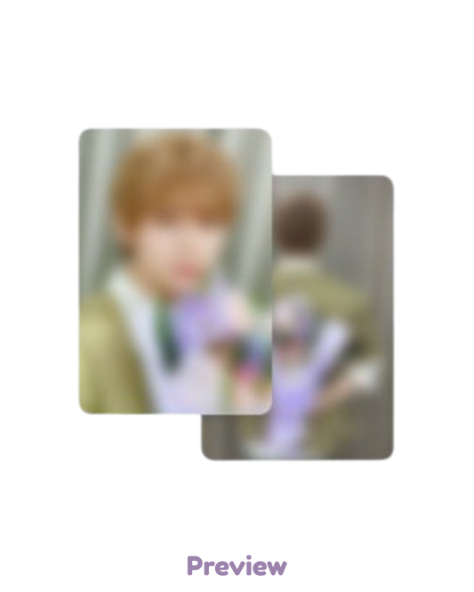 Yeosang Toktoq 1.2 Bouquet ver. POB double-sided Golden Hour part 5 ATEEZ