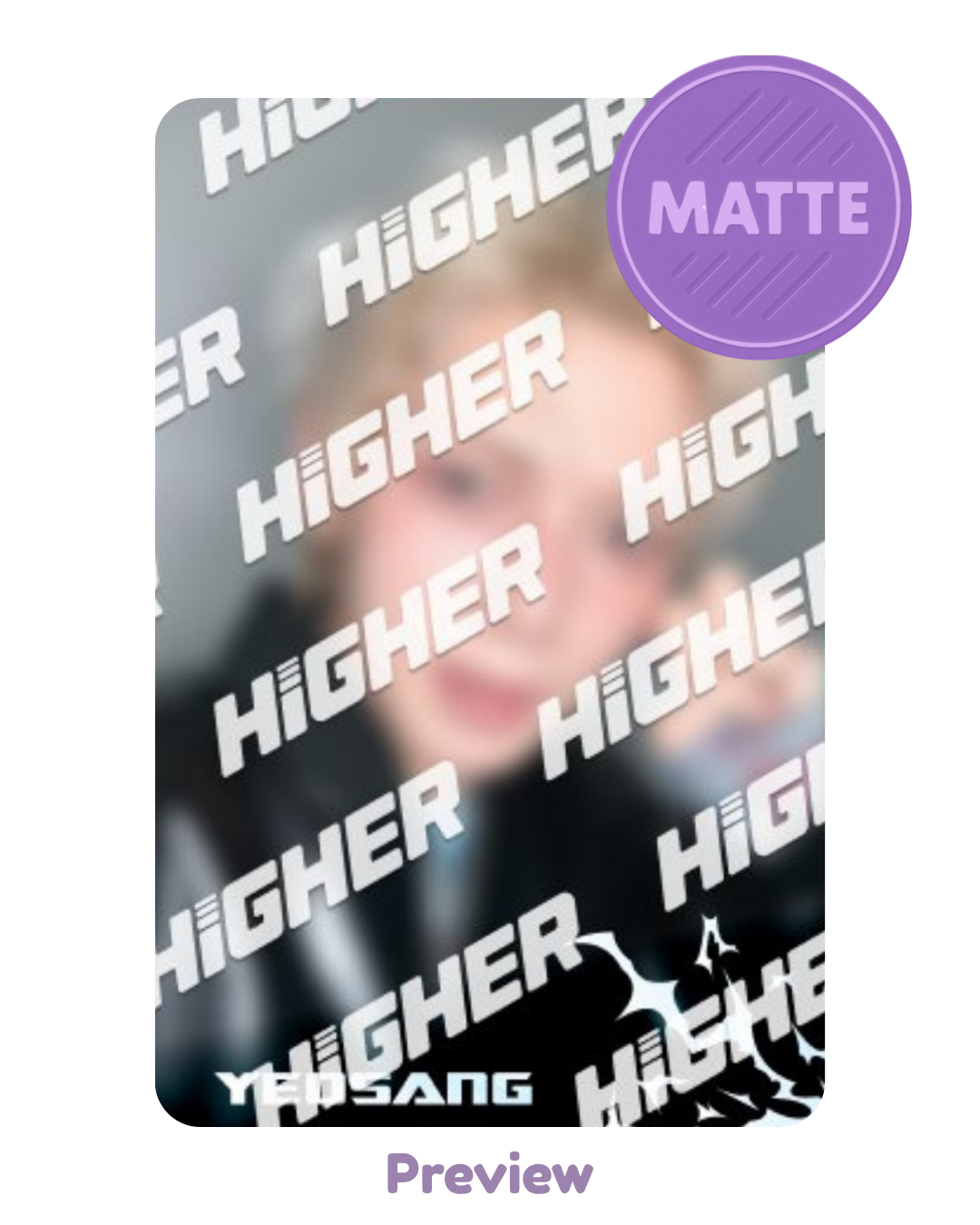 Yeosang Higher Timepiece 1.0 Comeback Selfie ver. Matte Golden Hour part 5 ATEEZ
